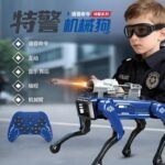 2025 New Model Children's Toy AI Artificial Intelligence Remote Control Electric Robot Dog Mechanical Programming Boy's Birthday Gift