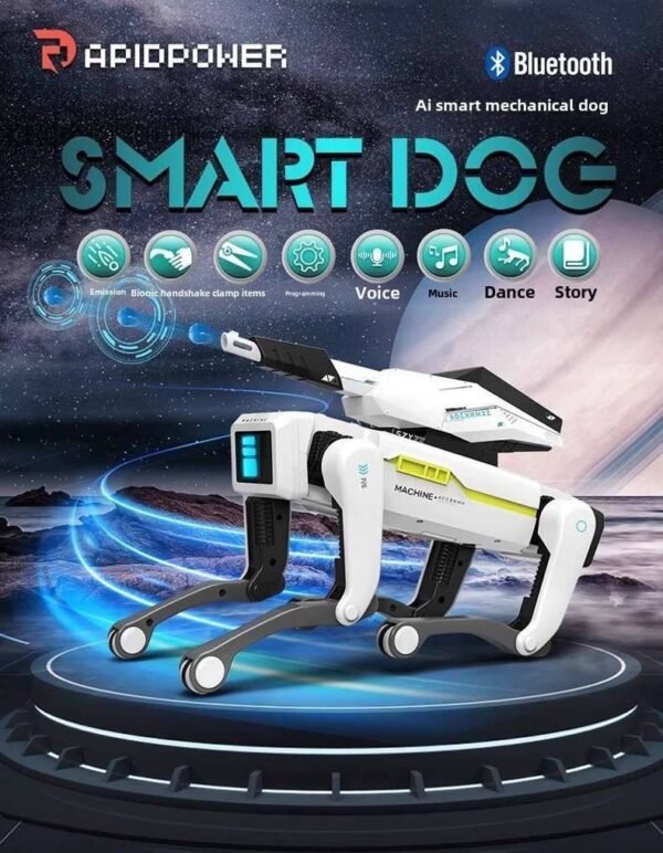 German Boy Birthday Gift Kidsren's Robot Dog Toy Creative Big Boy Primary School Student Kindergarten New Year Gift
