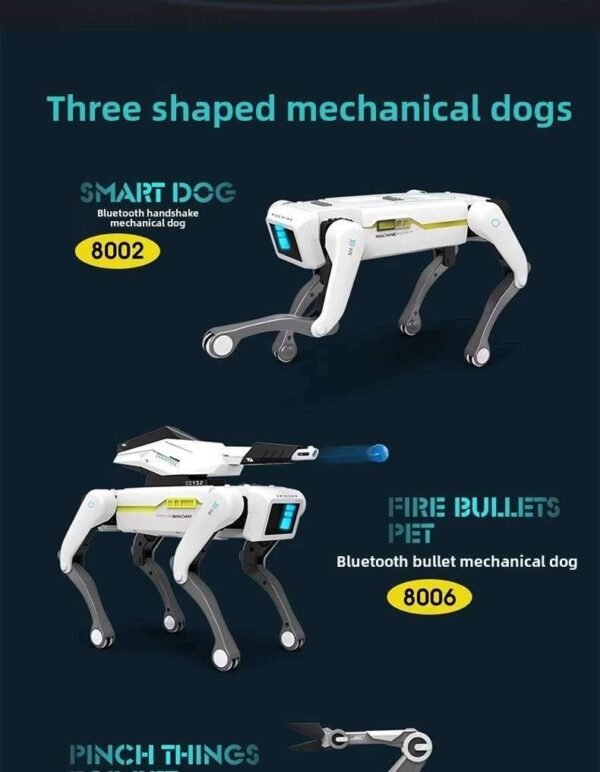 German Boy Birthday Gift Kidsren's Robot Dog Toy Creative Big Boy Primary School Student Kindergarten New Year Gift