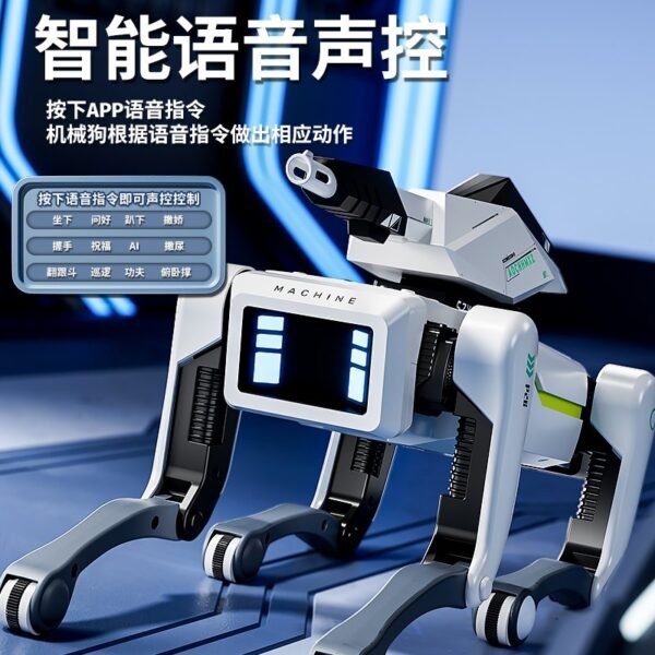 ​​Meet the 2025 AI Robot Dog: Voice Chat, Remote Control & Customizable Programming!